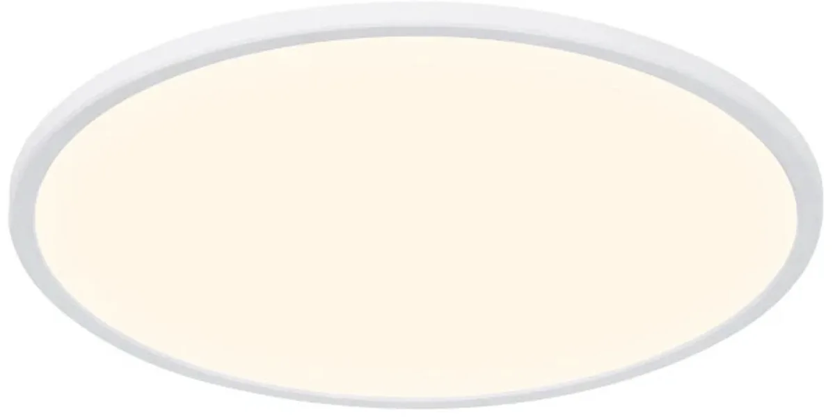Doos 3x Nordlux Oja LED Plafondlamp | 24W 3000K/4000K 2200lm 830/840 | ip54 | Dimbaar från Nordlux i Vit – produktbild