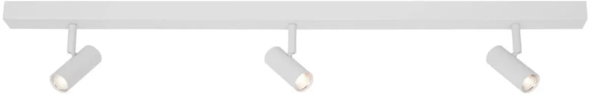 Doos 3x Nordlux Omari LED Opbouwspot | 12W 2700K 320lm 827 | Dimbaar de Nordlux en Blanc – photo produit