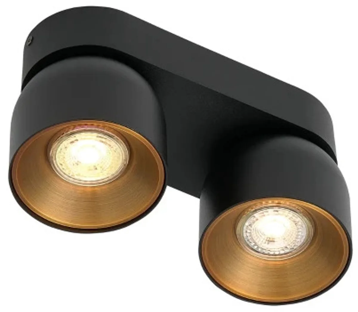 Doos 3x Nordlux Pitcher LED Opbouwspot | 2x GU10 Max 10W | Dimbaar by Nordlux in Black – product photo