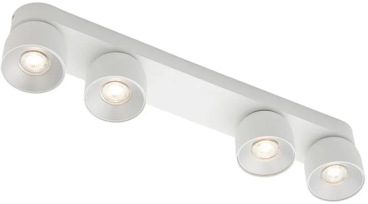 Doos 3x Nordlux Pitcher LED Opbouwspot | 4x GU10 Max 10W | Dimbaar by Nordlux in White – product photo