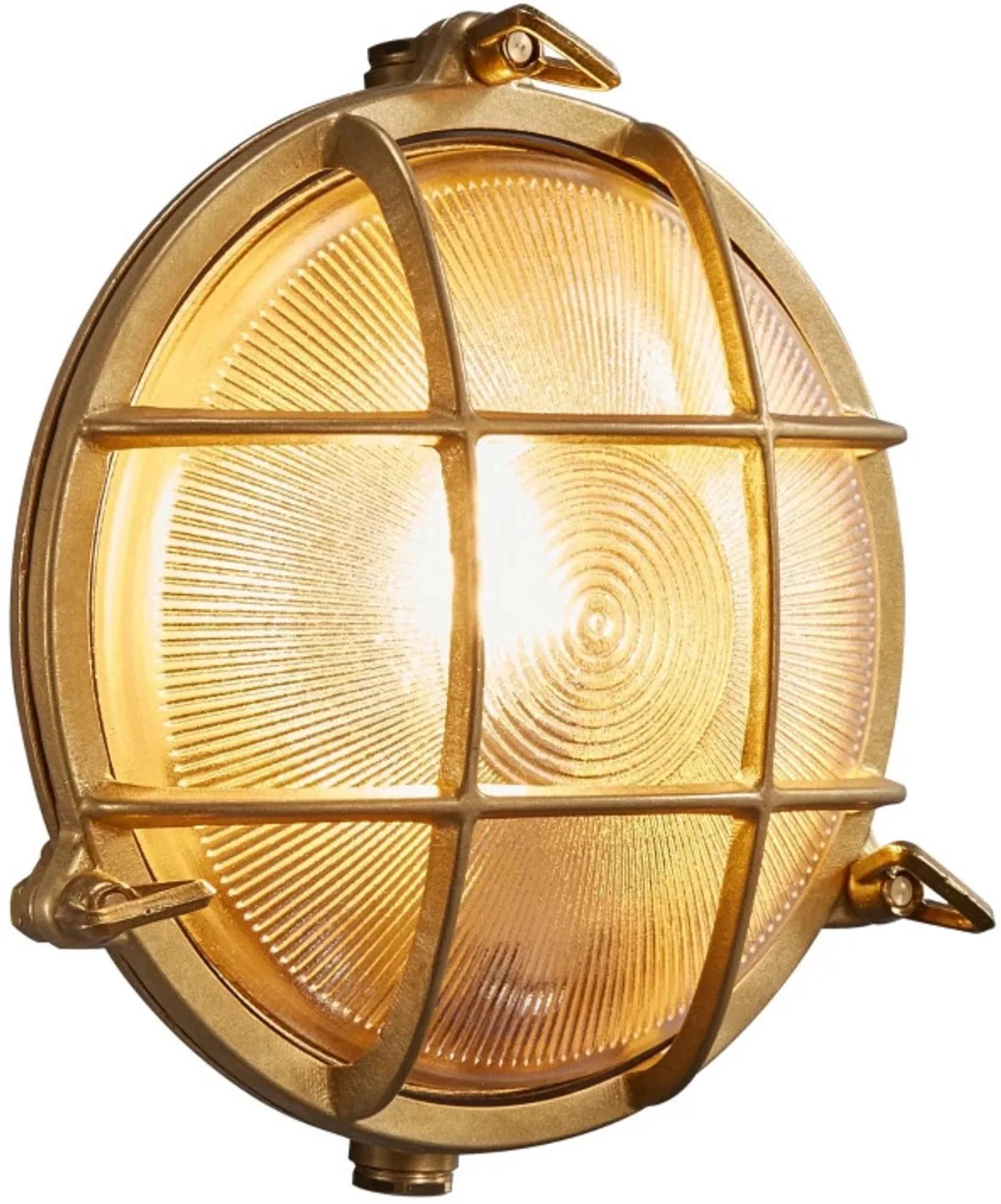 Doos 3x Nordlux Polperro LED Wandlamp | 1x E27 Max 12.5W | ip44 | Dimbaar | Goud by Nordlux in Brass – product photo