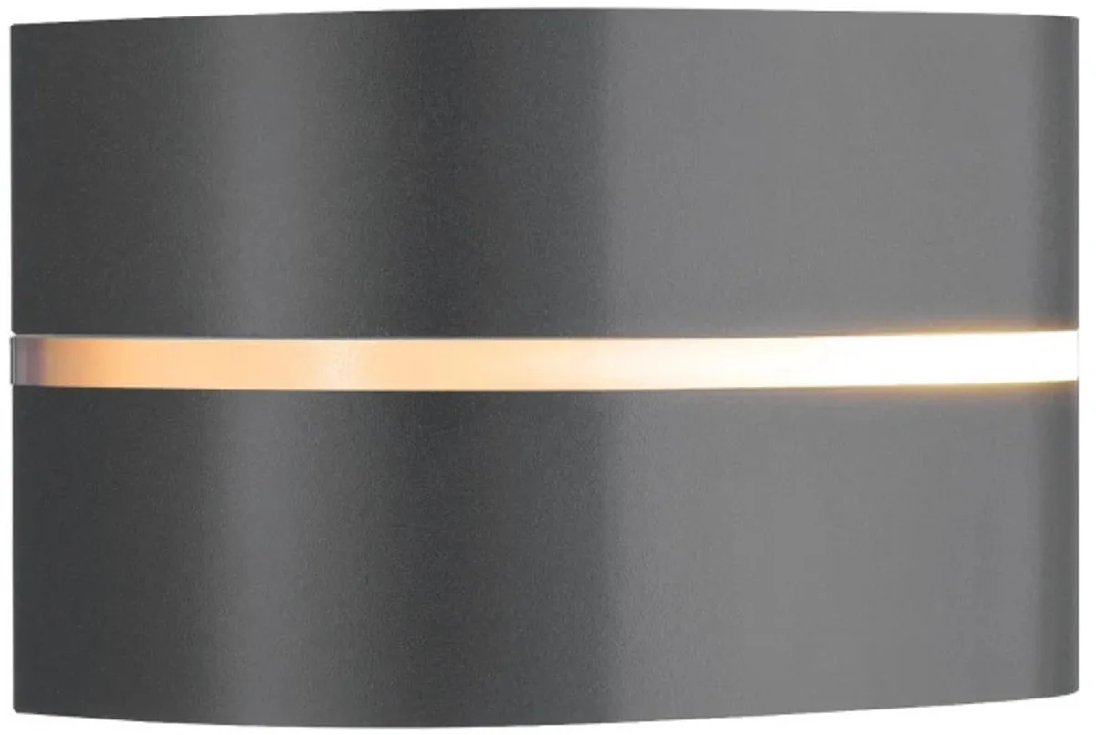 Doos 3x Nordlux Sibelis LED Wandlamp | 1x E27 Max 10W | ip44 | Dimbaar | Zwart de Nordlux en Anthracite – photo produit