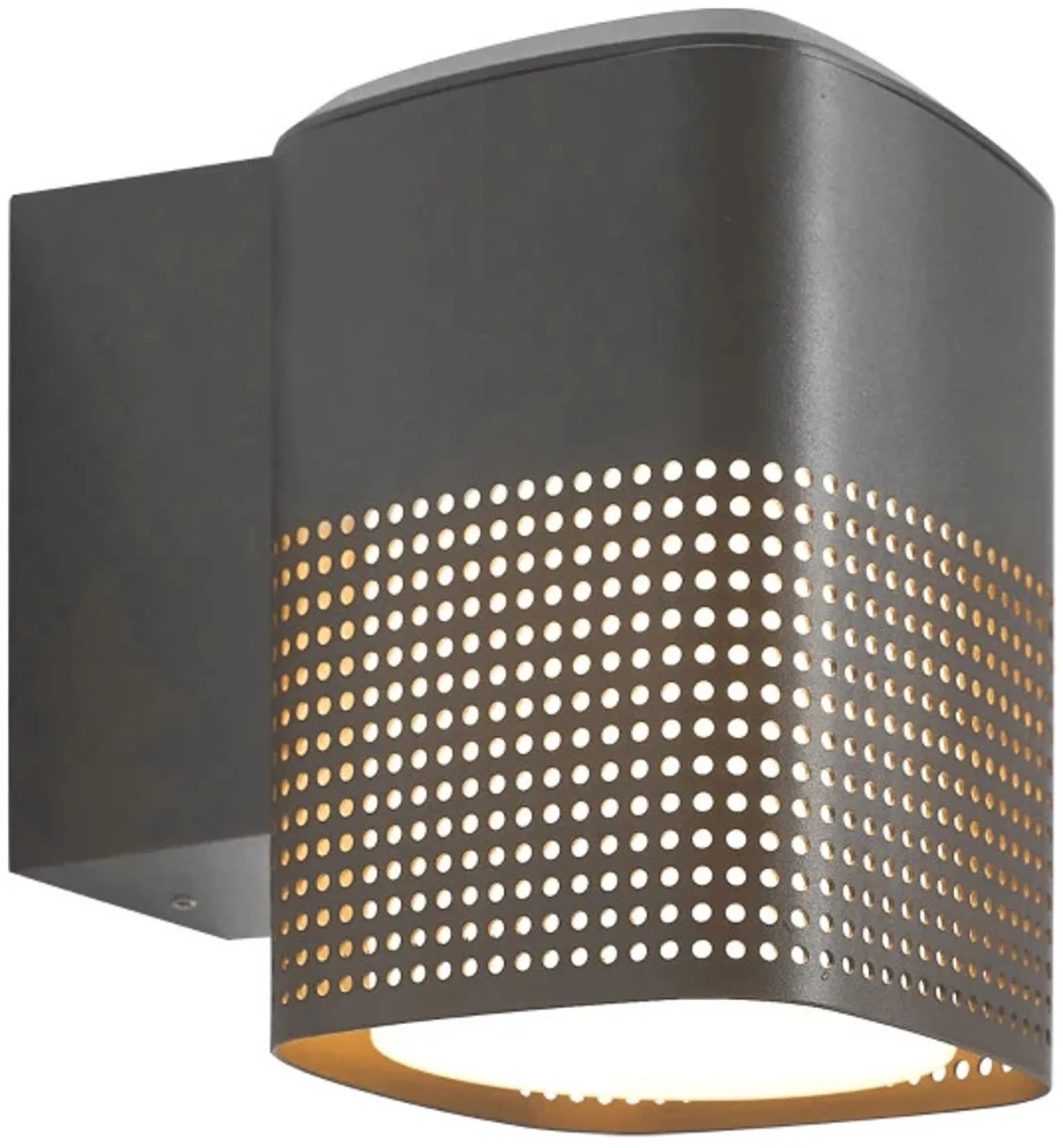 Doos 3x Nordlux Sidara LED Wandlamp | 1x E27 Max 15W | ip54 | Dimbaar | Zwart fra Nordlux i Antracit – produktbillede