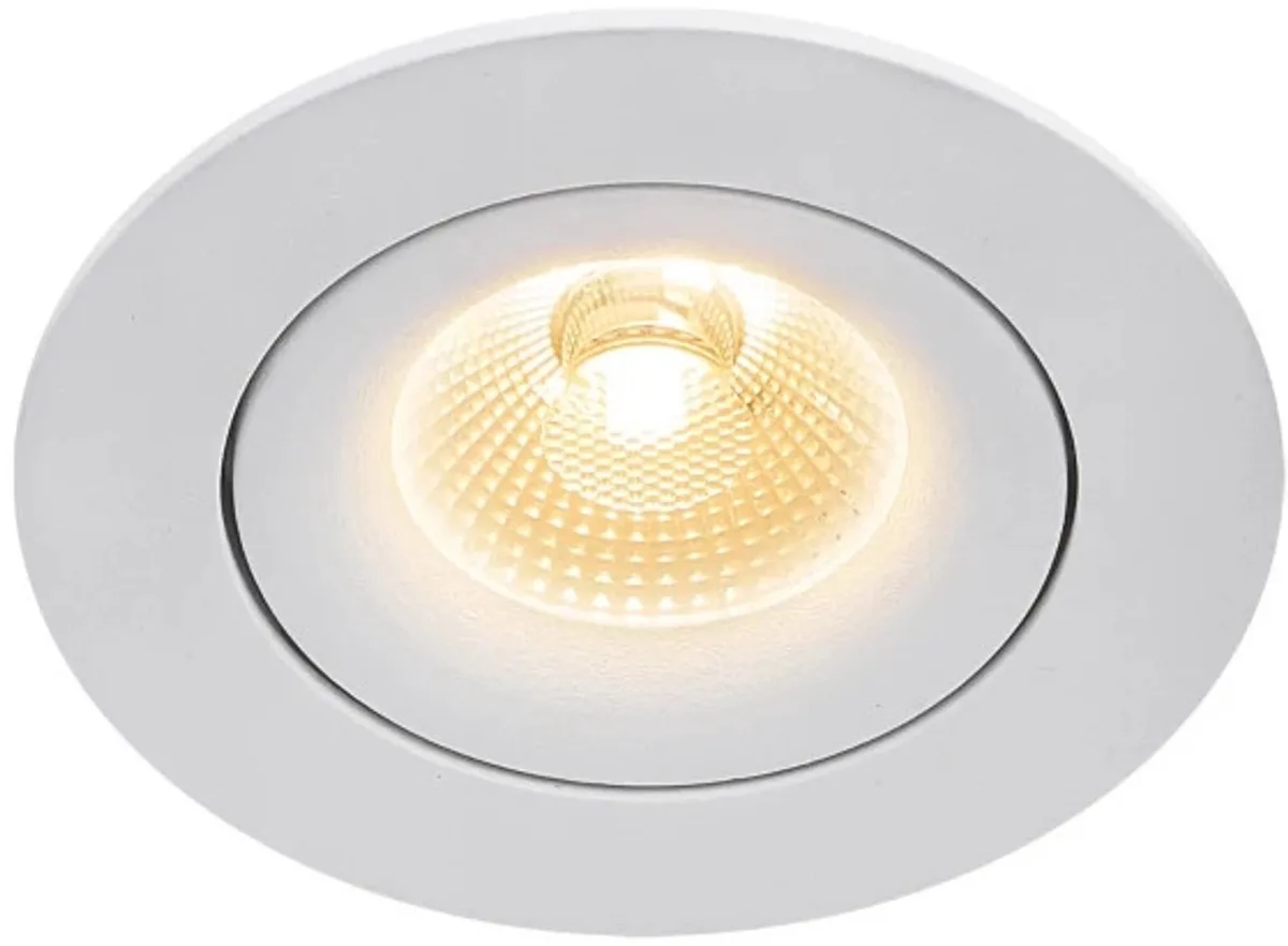 Doos 6x Nordlux Aliki Ø96mm LED Inbouwspot | 8W 2700K 600lm 927 | ip44 | Dimbaar de Nordlux en Blanc – photo produit