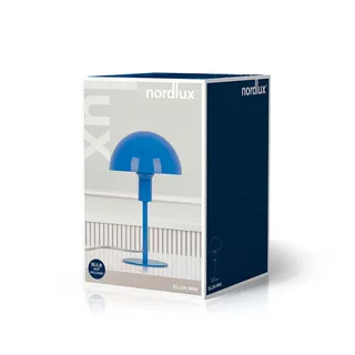 Lampe à poser ELLEN Mini métal bleu IP20 E14 de Nordlux en Bleu – photo produit 5 sur 6