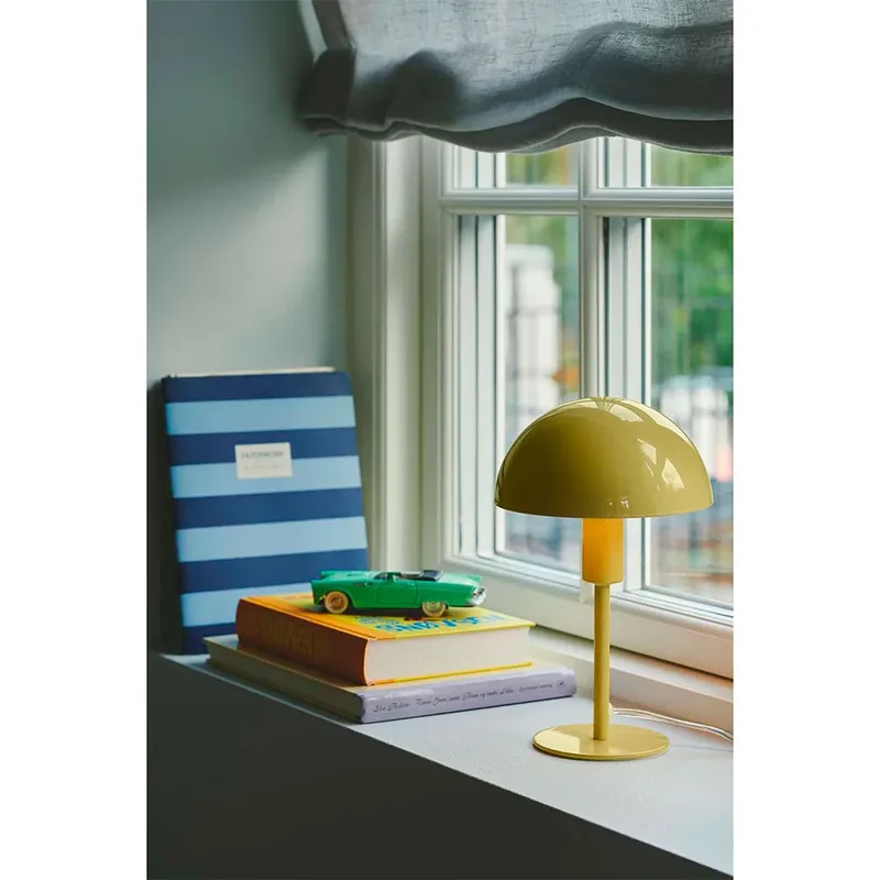 Lampe à poser ELLEN Mini métal jaune IP20 E14 de Nordlux en Jaune – photo produit 2 sur 6