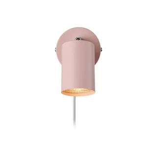 Liten Väggspot Explore med Kontakt från Nordlux i Pastel Roze – produktbild 3 av 3