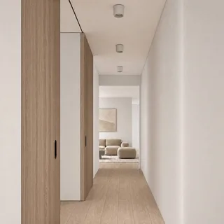 Fallon Surface-downlight-3 step Moodmaker™ dimming, hvid og stål fra Nordlux i Hvid, RVS (geborsteld) – produktbillede 3 af 4