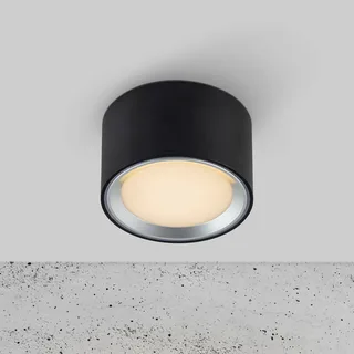 Fallon Surface-downlight-3 step Moodmaker™ dimming-zwart/staal fra Nordlux i Sort, Staal – produktbillede 3 af 4