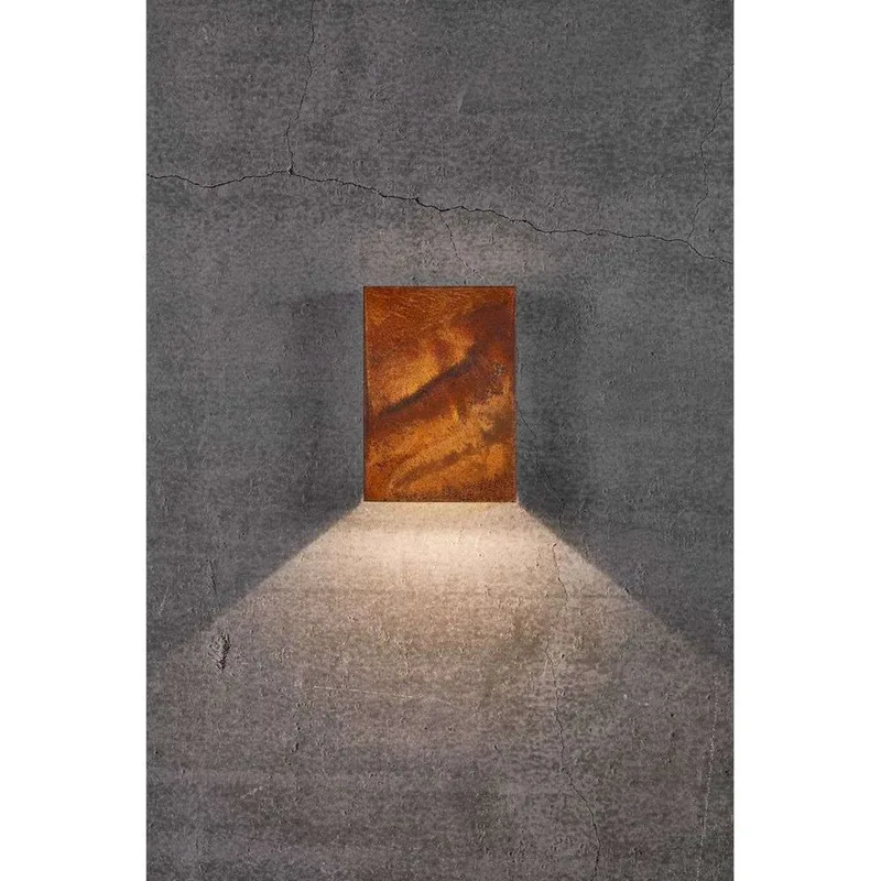 Applique murale Fold 15 LED, couleur rouille de Nordlux – photo produit
