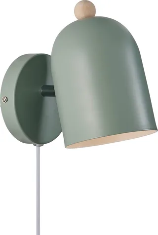 LED-Vägglampa Gaston från Nordlux i Pastel Groen – produktbild 1 av 3