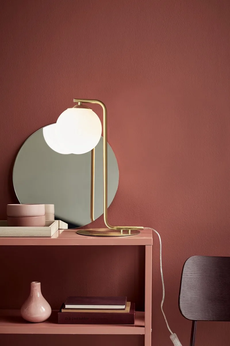 Bordlampe Grant, messing fra Nordlux i Messing – produktbillede 1 af 2