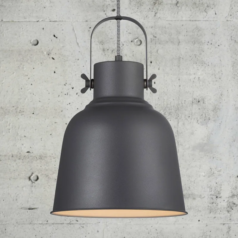 Pendellampa Adrian i svart, Ø 25cm från Nordlux i Svart – produktbild 1 av 3