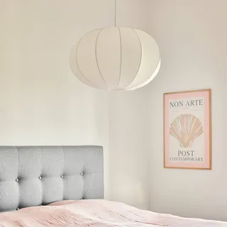 Hanglamp Aeron 60 met stoffen kap Ø 60 cm by Nordlux in White – product photo 2 of 4