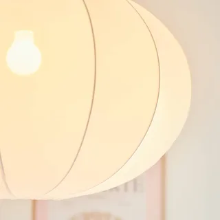Hanglamp Aeron 60 met stoffen kap Ø 60 cm by Nordlux in White – product photo 3 of 4