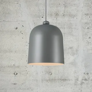 DFTP by Nordlux Hänglampa Angle E27, mörkgrå från Nordlux i Mörkgrå, Vit – produktbild 1 av 5