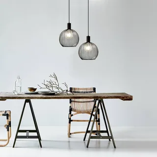 Hængelampe Aver, 30 cm fra Nordlux i Sort – produktbillede 2 af 2