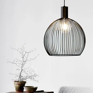 Hanglamp Aver, 40 cm van Nordlux in Zwart – productfoto 2 van 3