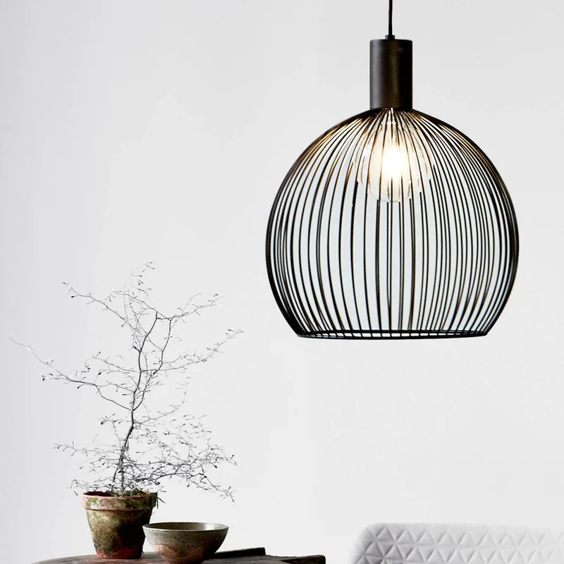Hanglamp Aver, 40 cm van Nordlux in Zwart – productfoto 2 van 3