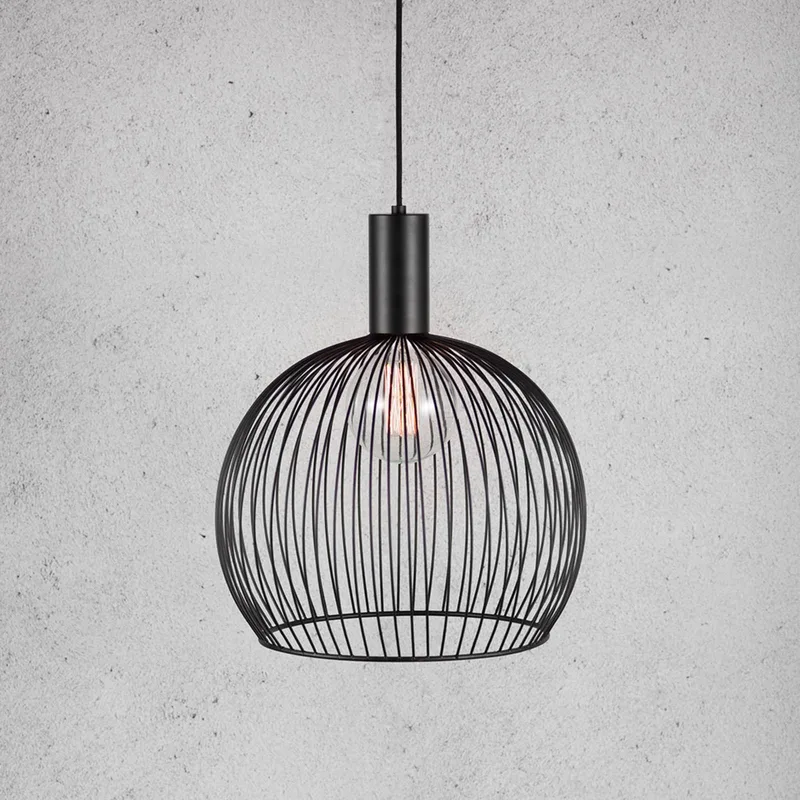 Hanglamp Aver, 40 cm van Nordlux in Zwart – productfoto 1 van 3