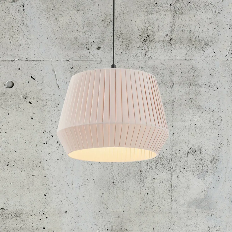 Hanglamp Dicte, handgebonden, Ø 40 cm, amber fra Nordlux i Amber, Sort – produktbillede 3 af 3