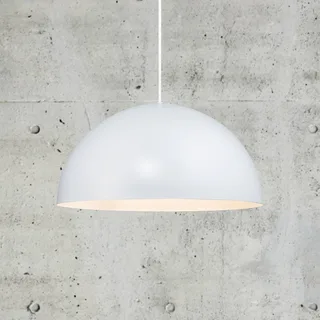 Hängeleuchte Ellen 40 mit Metallschirm, weiß von Nordlux in Weiß – Produktfoto 1 von 2