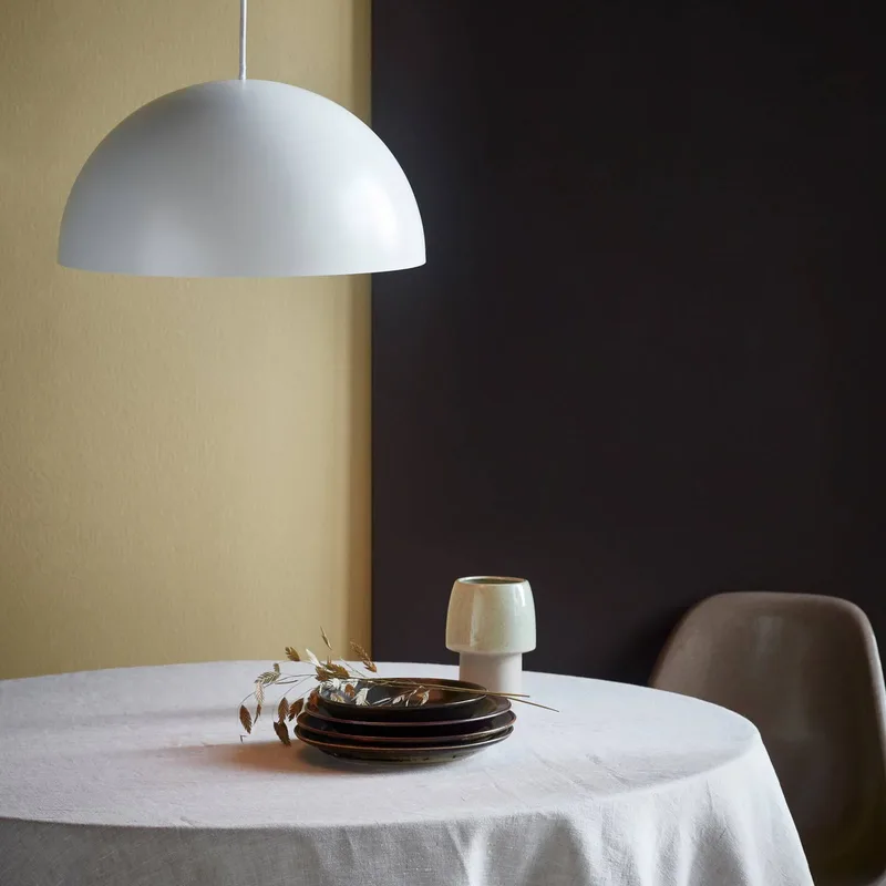Hängeleuchte Ellen 40 mit Metallschirm, weiß von Nordlux in Weiß – Produktfoto 2 von 2
