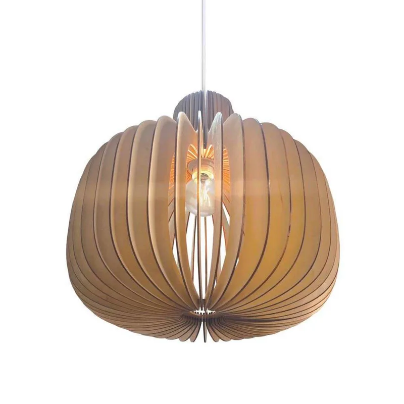 Hazo 43 Pendelleuchte Natur von Nordlux in Natuurlijk hout – Produktfoto 1 von 2