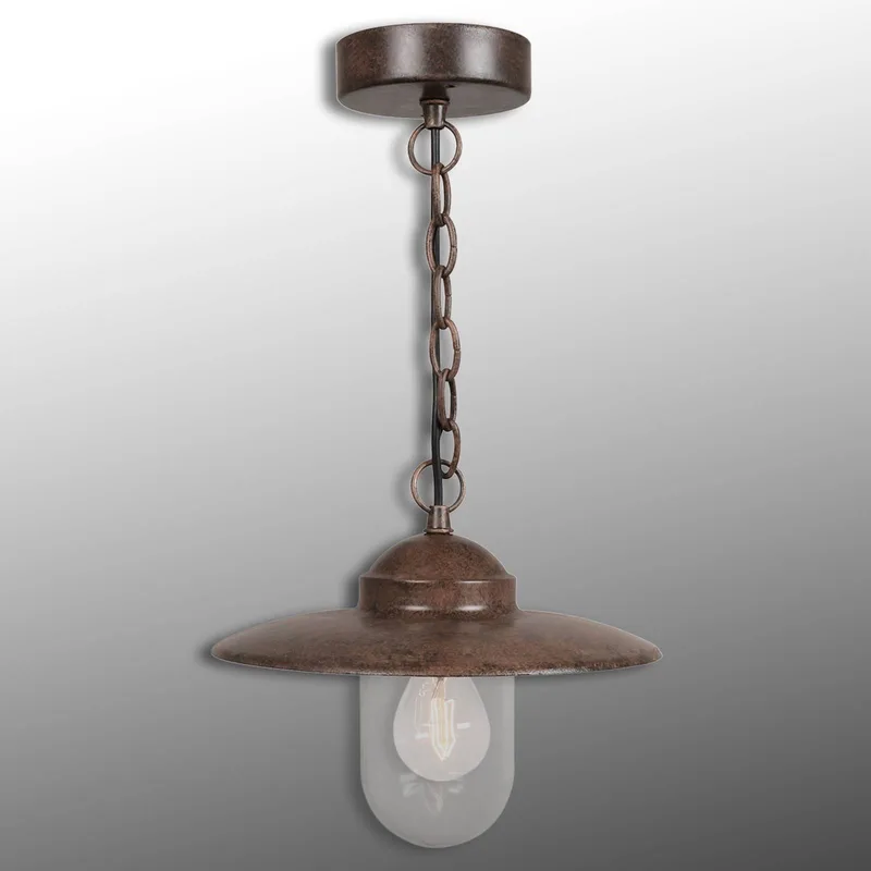 Luxembourg 72805009 Luminaire suspendu dextérieur E27 rouille de Nordlux en Antiek bruin – photo produit 2 sur 3