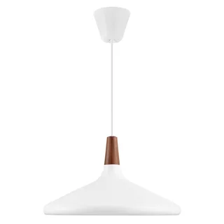 DFTP by Nordlux Hänglampa Nori Ø 39 cm, vit från Nordlux i Vit, Donker hout – produktbild 3 av 4
