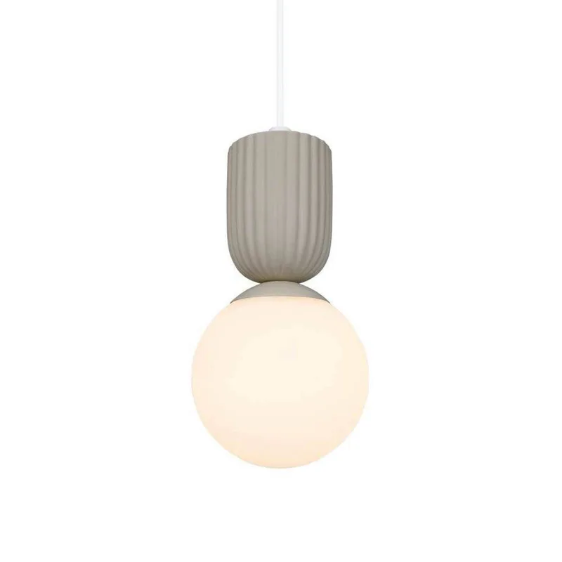 Sadie Pendelleuchte Beige von Nordlux in Beige, Opaal – Produktfoto 1 von 4