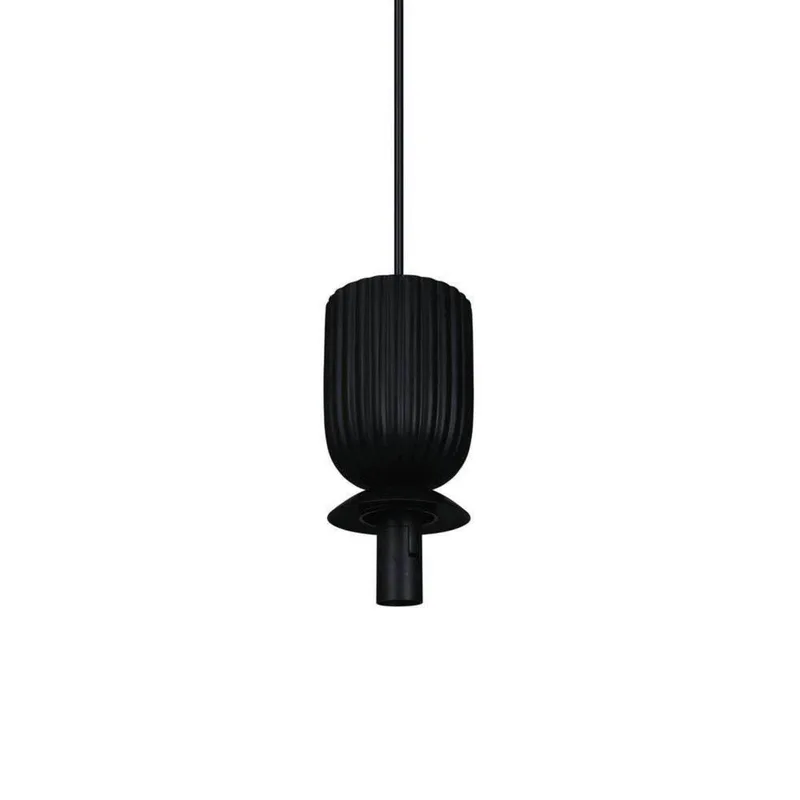 Hanglamp Sadie, zwart, Ø 15 cm, glas/keramiek fra Nordlux i Sort, Opaal – produktbillede 3 af 4