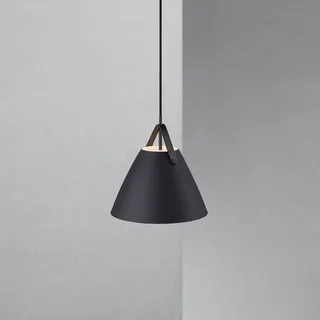 Hængelampe Strap i sort, Ø 27 cm fra Nordlux i Sort – produktbillede 4 af 5