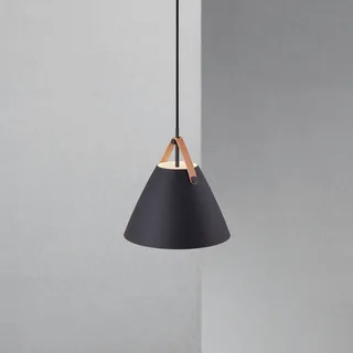 Hængelampe Strap i sort, Ø 27 cm fra Nordlux i Sort – produktbillede 5 af 5