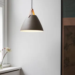 Hängeleuchte Strap mit Metallschirm beige, 36 cm von Nordlux in Beige, Lichtbruin – Produktfoto 3 von 4