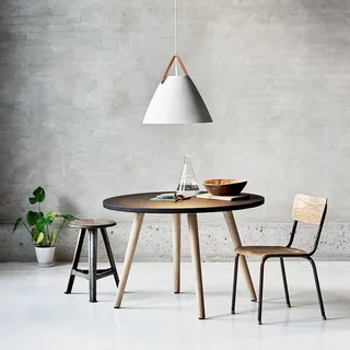 Hanglamp Strap met metalen kap Ø 48 cm von Nordlux in Weiß – Produktfoto 1 von 3