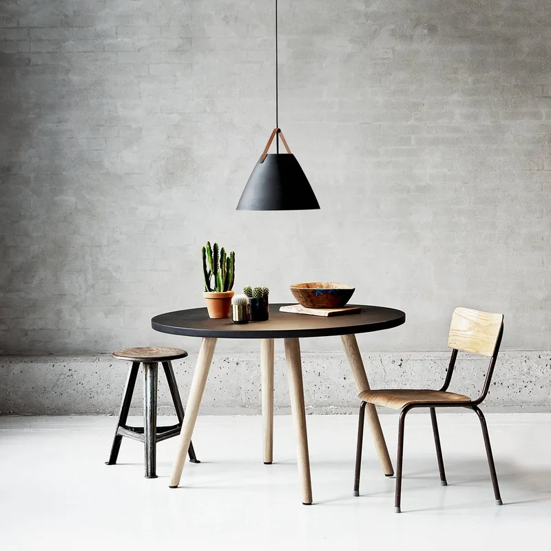 Hanglamp Strap met metalen kap Ø 48 cm von Nordlux in Schwarz – Produktfoto 1 von 4