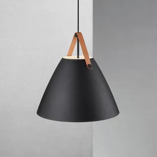 Hanglamp Strap met metalen kap Ø 48 cm von Nordlux in Schwarz – Produktfoto 2 von 4