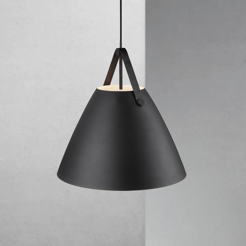 Hanglamp Strap met metalen kap Ø 48 cm von Nordlux in Schwarz – Produktfoto 3 von 4