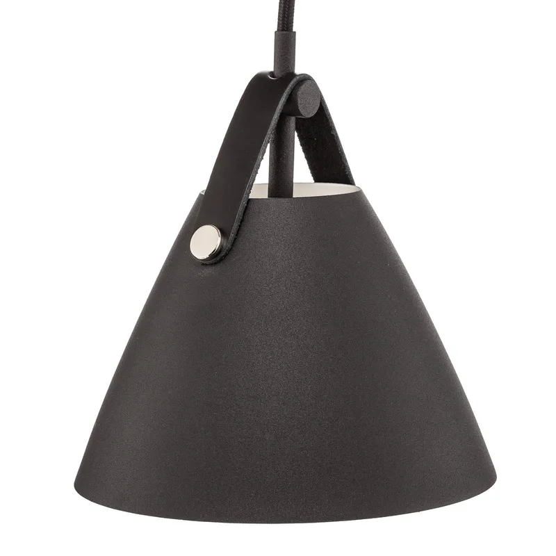 Hanglamp Strap, Ø 16,5 cm fra Nordlux i Sort – produktbillede 5 af 5