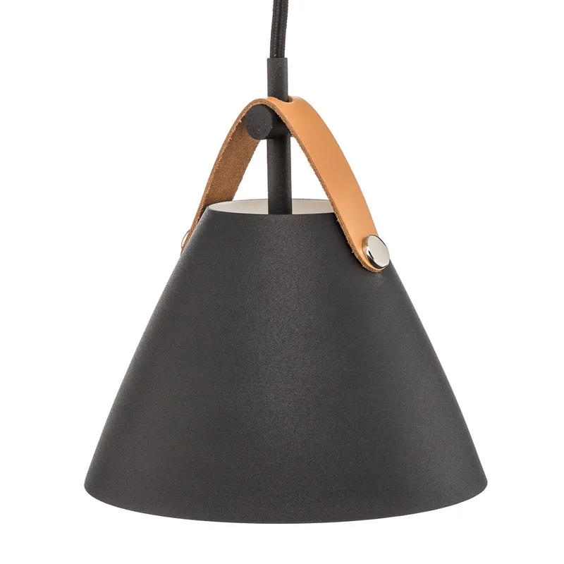 Hanglamp Strap, Ø 16,5 cm fra Nordlux i Sort – produktbillede 4 af 5