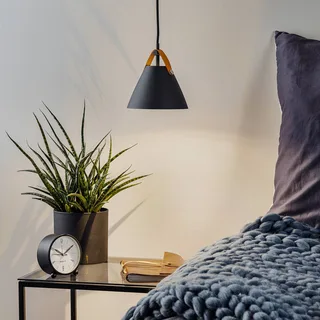 Hanglamp Strap, Ø 16,5 cm fra Nordlux i Sort – produktbillede 2 af 5