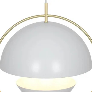 Pendel Tavia, vit, Ø 33 cm, metall från Nordlux i Vit, Mässing – produktbild 3 av 5