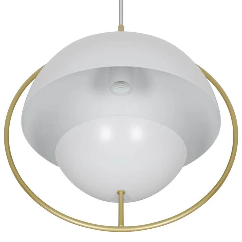 Pendel Tavia, vit, Ø 33 cm, metall från Nordlux i Vit, Mässing – produktbild 4 av 5