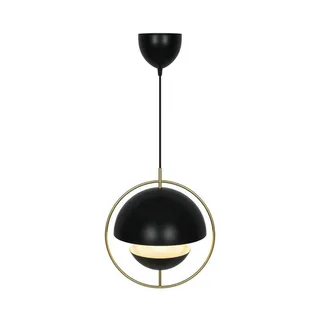 Hanglamp Tavia, zwart, Ø 33 cm, metaal fra Nordlux i Sort, Messing – produktbillede 2 af 5