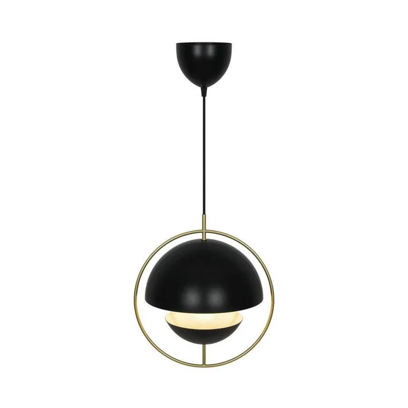 Hanglamp Tavia, zwart, Ø 33 cm, metaal fra Nordlux i Sort, Messing – produktbillede 2 af 5