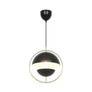 Hanglamp Tavia, zwart, Ø 33 cm, metaal fra Nordlux i Sort, Messing – produktbillede 1 af 5