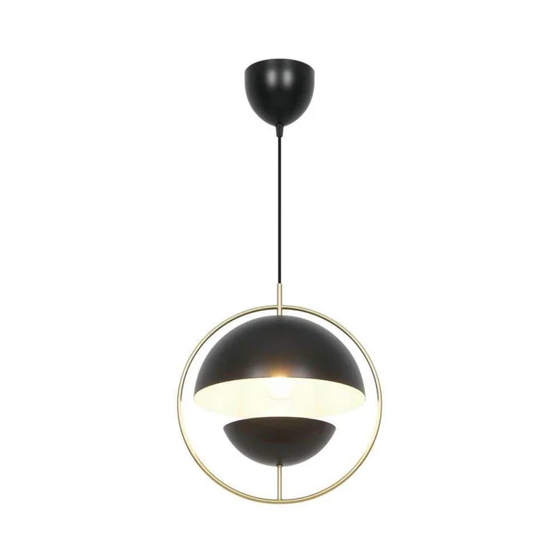 Hanglamp Tavia, zwart, Ø 33 cm, metaal fra Nordlux i Sort, Messing – produktbillede 1 af 5