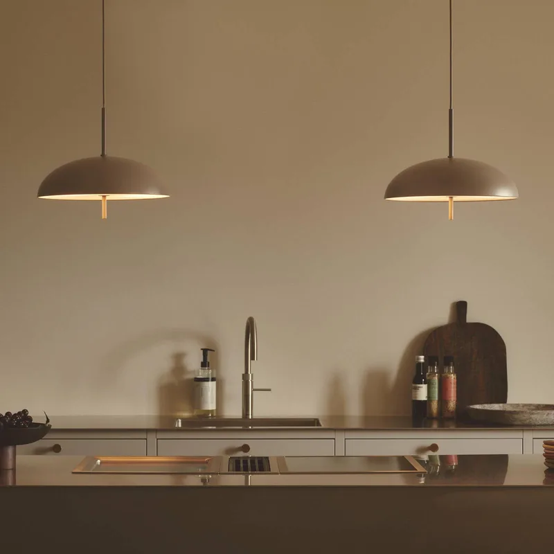 Hanglamp Versale, Ø 35 cm, metaal, 2 x E27 by Nordlux in Brown – product photo 2 of 3