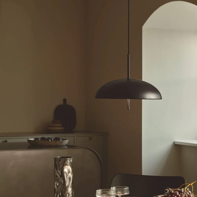 Hanglamp Versale, Ø 35 cm, metaal, 2 x E27 fra Nordlux i Sort – produktbillede 2 af 2